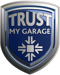 Trust My Garage logo and link to their website
